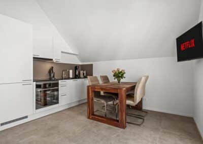 Essbereich gesamt Ferienhausträume Bodensee Apartm. mit Dachterrasse