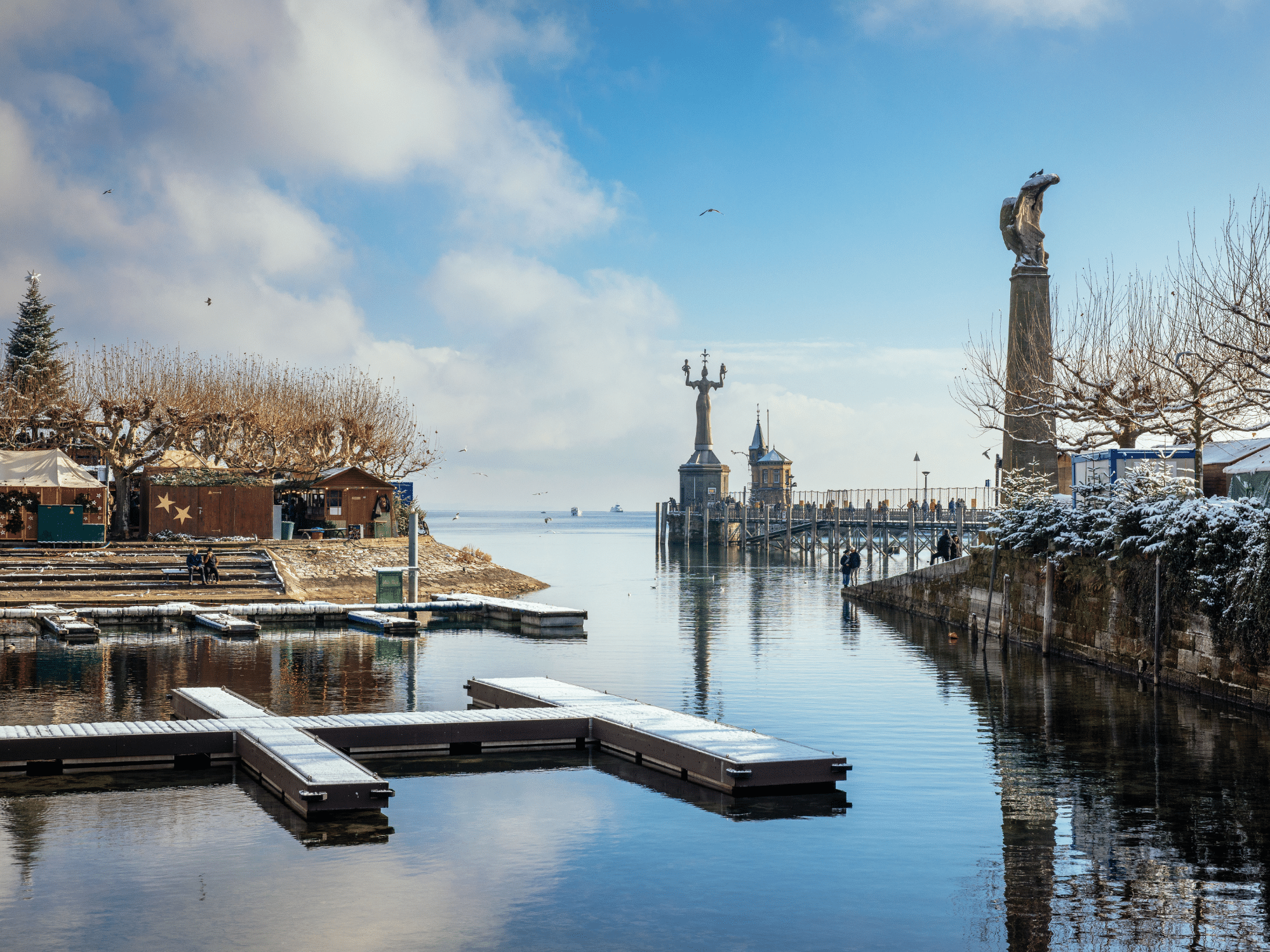 Ferienhausträume Bodensee Umgebung Winter