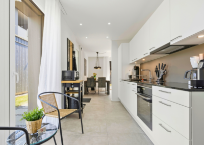 Küche Ferienhausträume ebenerdiges Bodensee Apartment